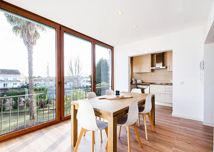 Palmeras En Lägenhet Platja d'Aro